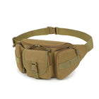 Riñonera Deportiva Impermeable Camuflaje para Hombre - Caza, Senderismo y Montaña