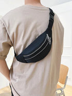 Riñonera Deportiva Multifuncional para Hombre y Mujer - Mochila Pequeña de Pecho para Viajes y Aventuras