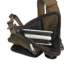 Riñonera Deportiva Hombre - Bolsa Cintura Multifuncional de Lona