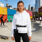 Riñonera Deportiva de Piel Sintética - Bolsa de Cintura para Hombre y Mujer