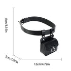 Riñonera Deportiva Mujer - Bolso Cintura Cuero Táctica con Clap
