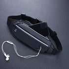 Riñonera Deportiva Impermeable de Gran Capacidad con Puerto para Auriculares - Ideal para Running, Senderismo y Camping