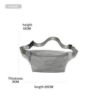 Riñonera de Viaje para Mujer de Nylon - Bolso Pecho Ligero y Deportivo