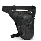Riñonera Deportiva para Moto - Bolsa Lateral EVA Rígida, Impermeable y Acolchada