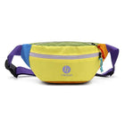 Riñonera Deportiva con Bloques de Color Dopamina - Bolsa de Pecho para Mujer