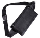 Riñonera Deportiva de Cuero Genuino para Hombre - Bolsa de Cintura y Hombro