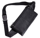 Riñonera de Cuero Genuino para Hombre - Bolso Bandolera de Viaje Elegante