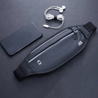 Riñonera Deportiva Impermeable de Gran Capacidad con Puerto para Auriculares - Ideal para Running, Senderismo y Camping