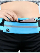 Riñonera Deportiva de Nylon Negra - Cómoda y Resistente