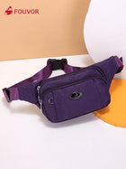Riñonera de Cintura para Mujer - Nylon Bandolera Casual Mini