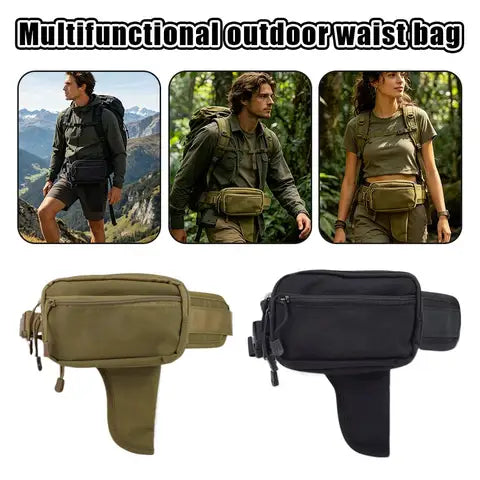Riñonera Deportiva Impermeable Grande Multifuncional Expandible