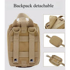 Riñonera Deportiva de Enfermera: Botiquín Táctico Portátil para Primeros Auxilios, Mochila Médica para Senderismo, Viajes y Hogar, Estuche de Supervivencia EDC