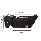 Riñonera Deportiva Unisex de Nylon - Bolsa de Cintura Moderna y Versátil
