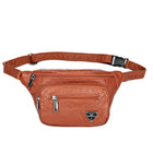 Riñonera de Cuero para Mujer - Bolso Cintura Elegante y Moderno