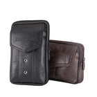 Riñonera Deportiva de Cuero para Hombre - Grande y Cómoda para Correr