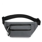 Riñonera Deportiva Impermeable Multiusos para Hombre - Bolsa de Cintura y Hombro
