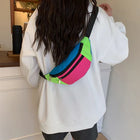 Riñonera Deportiva Ajustable de Nailon - Bolsa de Cintura para Mujer, Correr y Viajes