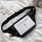 Riñonera Deportiva Multifuncional de Lona para Correr - Bolsa de Hombro Unisex