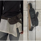 Riñonera de Cuero para Mujer - Bolso de Piel Marrón Elegante