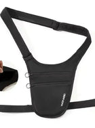 Riñonera Deportiva Antirrobo Ligera y Ultrafina para Viajes y Deporte