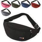 Riñonera Running Unisex Negra - Deportiva y Ajustable para Correr