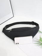 Riñonera Grande Unisex - Bolso Bandolera Casual de Cintura