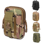 Riñonera Deportiva Táctica Multifuncional para Hombre - Bolsa de Cintura Camuflaje Urbano