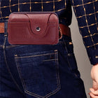 Riñonera Deportiva Hombre Cuero Sintético - Bolso Cintura Casual