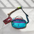 Riñonera Deportiva Multicolor 1.5L: Bolso de Cintura y Cruzado Ligero para Primavera y Verano