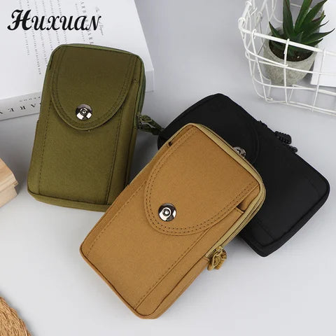 Riñonera Deportiva Impermeable para Hombre - Bolsa Oxford Resistente para Viajes y Running