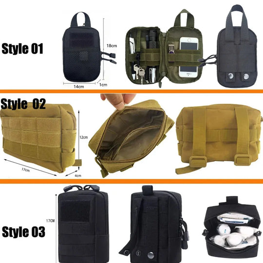 Riñonera Táctica Militar Unisex - Resistente y Versátil