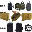 Riñonera Deportiva Multifuncional para Enfermera - Bolsa de Cintura para Caza, Camping y Emergencias con Botiquín Médico