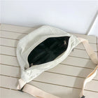 Riñonera Deportiva de Pana - Bolsa Unisex Grande para Hombre y Mujer