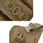 Riñonera Deportiva Impermeable con Sistema Molle para Camping, Senderismo y Uso Diario