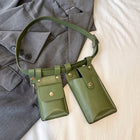 Riñonera de Cuero para Mujer - Bolso Cinturón Elegante de Verano