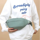 Riñonera Deportiva Impermeable de Dos Capas con Bolsillos
