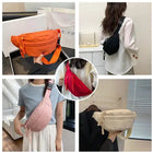Riñonera Deportiva para Mujer - Bolsa de Cintura Oxford Colorida y Versátil