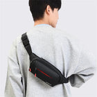 Riñonera Deportiva Gris Grande - Bolsa Funcional para Teléfono