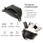 Riñonera Deportiva de Cuero Genuino para Mujer - Bolso Bandolera Elegante
