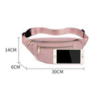 Riñonera Running Impermeable Unisex - Transpirable y Segura