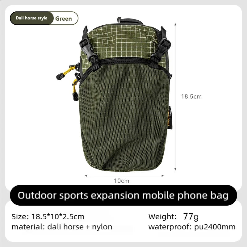 Riñonera Táctica Running - Bolsa Portamóvil Multifunción de Dyneema