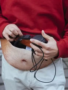 Riñonera Deportiva 3D Creativa para Hombre - Bolso de Cintura Divertido y Original