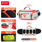 Riñonera de Pierna Impermeable para Moto y Motoristas - Bolso Lateral Ajustable