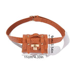 Riñonera Deportiva Fina para Mujer - Mini Bolsa de Cintura