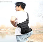 Riñonera Deportiva Impermeable Multifuncional - Bolsa Sling para Moto y Aventura