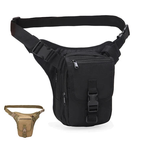 Riñonera Deportiva Táctica para Hombre - Bolsa de Cintura para Pistola Corta, Ideal para Outdoor, Caza y Montaña
