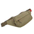 Riñonera Grande Unisex de Lona - Bolso Bandolera Casual y Espacioso