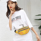 Riñonera Grande Unisex de Lona - Bolso Bandolera Casual Espacioso