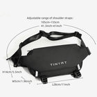 Riñonera de Cintura para Hombre - Bolso Bandolera Casual Grande y Resistente