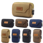Riñonera Deportiva de Lona - Tamaño Compacto 6,5x5,5 cm - Colores Variados